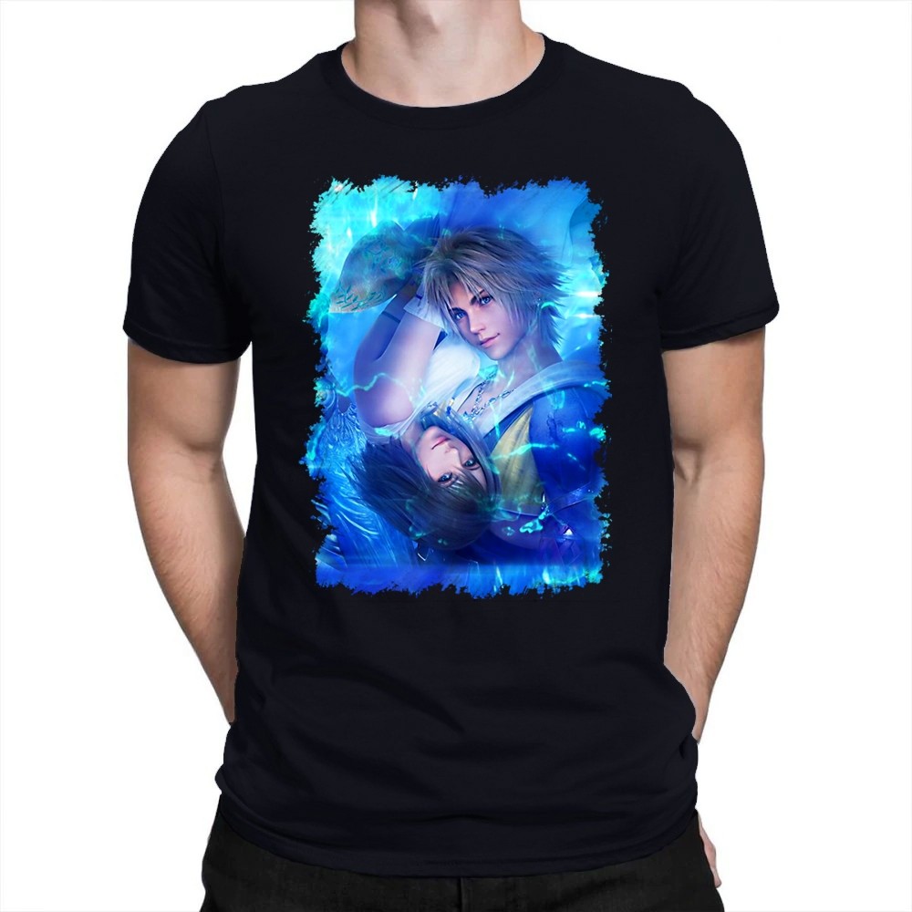 Camiseta Camisa Final Fantasy Tidus Yuna Lulu FF X Games Jogos Play