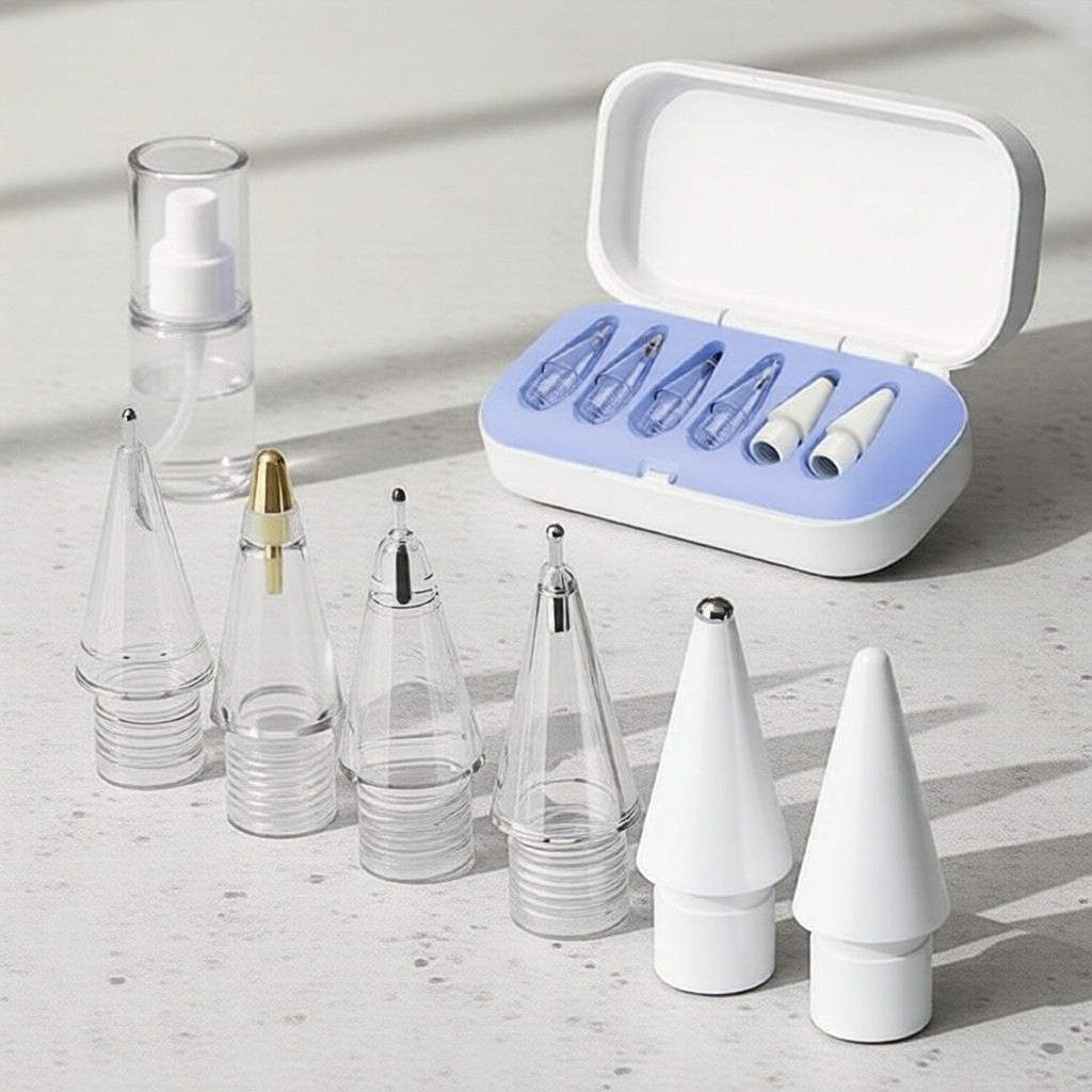Conjunto de Pontas Substituíveis Apple Pencil 1a/2a Geração, Kit Profissional Ve