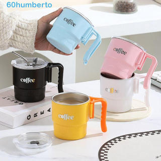 Copo De Água Isolado HUMBERTO , Aço Inoxidável 304 Com Tampa Caneca De Café De Camada Dupla , Portátil