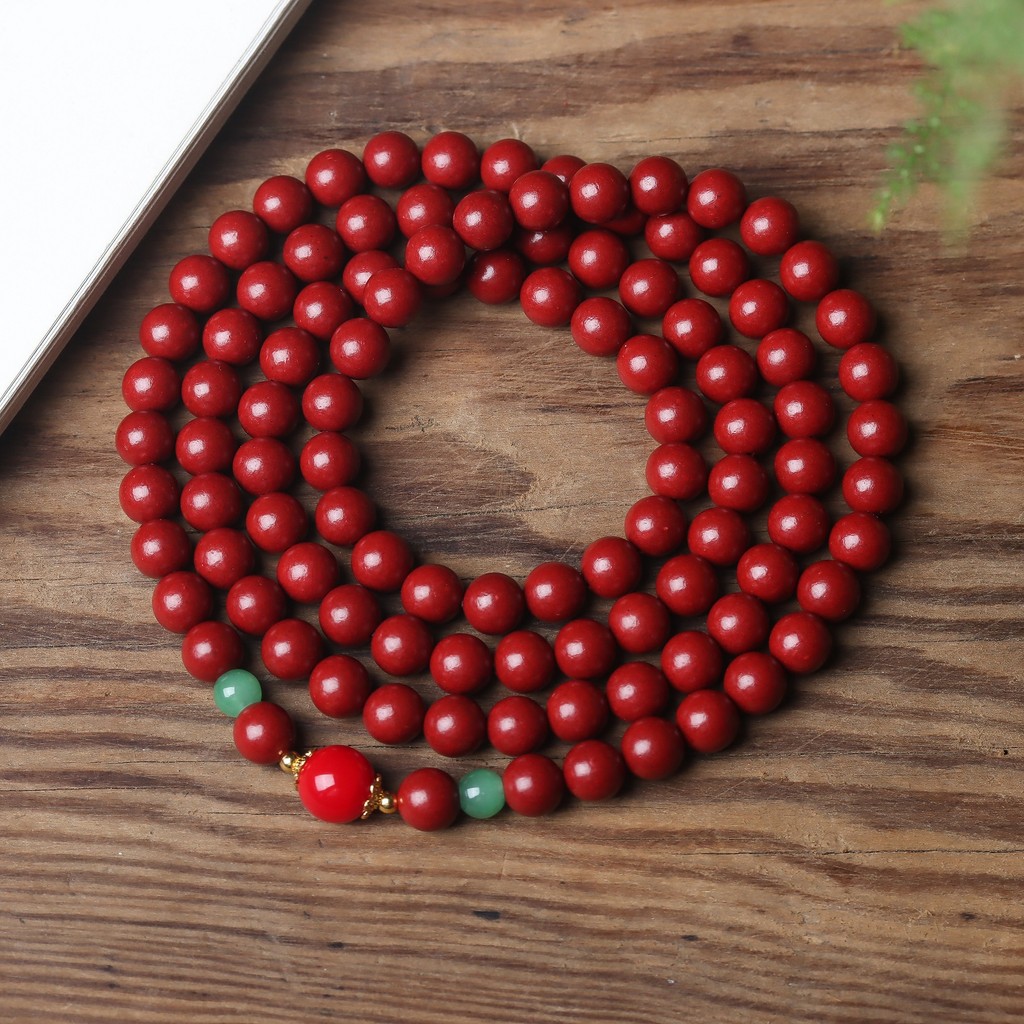 Senhora flor tradicional medicina chinesa Hexiang contas Multi-círculo pulseira rosa ervas lama contas método antigo pul