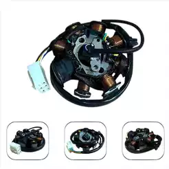 Estator Shineray Jet 50 Jet 125 2014 Até 2024 Modelo Completo