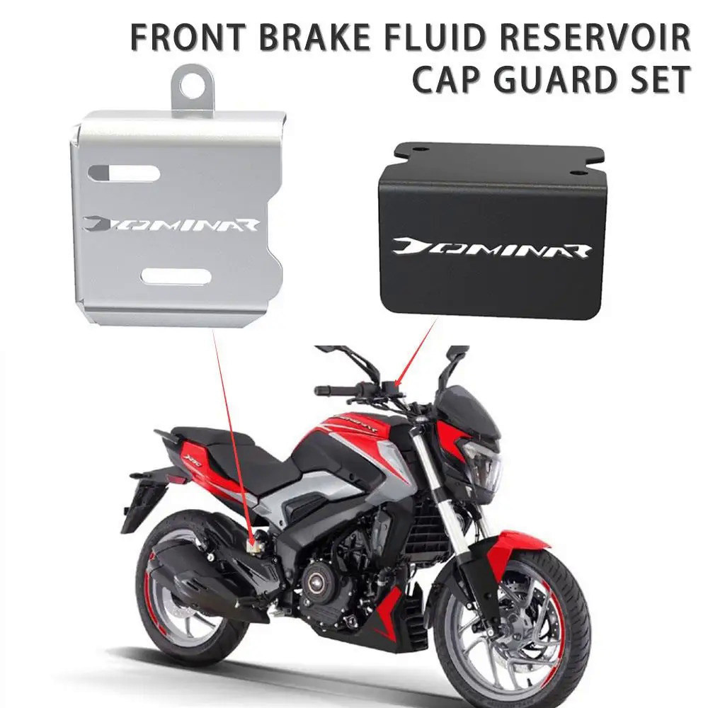 Acessórios Para Motocicleta , Tampa Do Reservatório De Fluido De Freio Dianteiro E Traseiro BAJAJ Dominar 250 400 2017-2