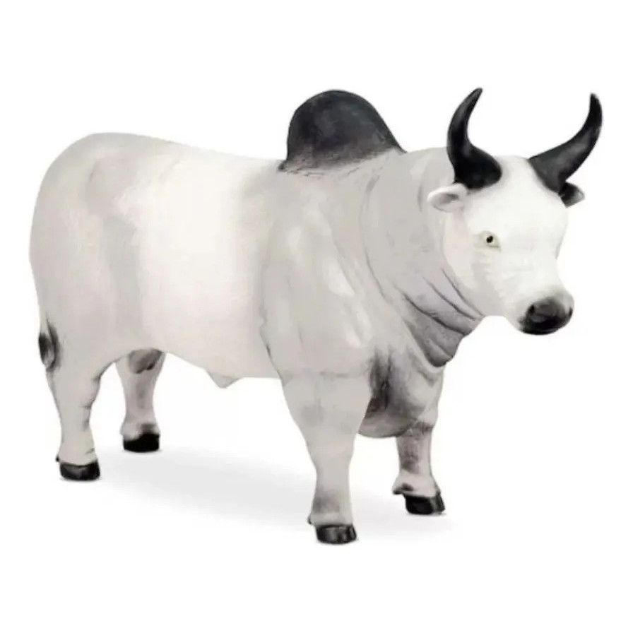 Animais Da Fazenda Touro, Boi, Porco, Cavalo Brinquedo Realista Atóxico Para Crianças Brincarem Com Segurança - For Kids