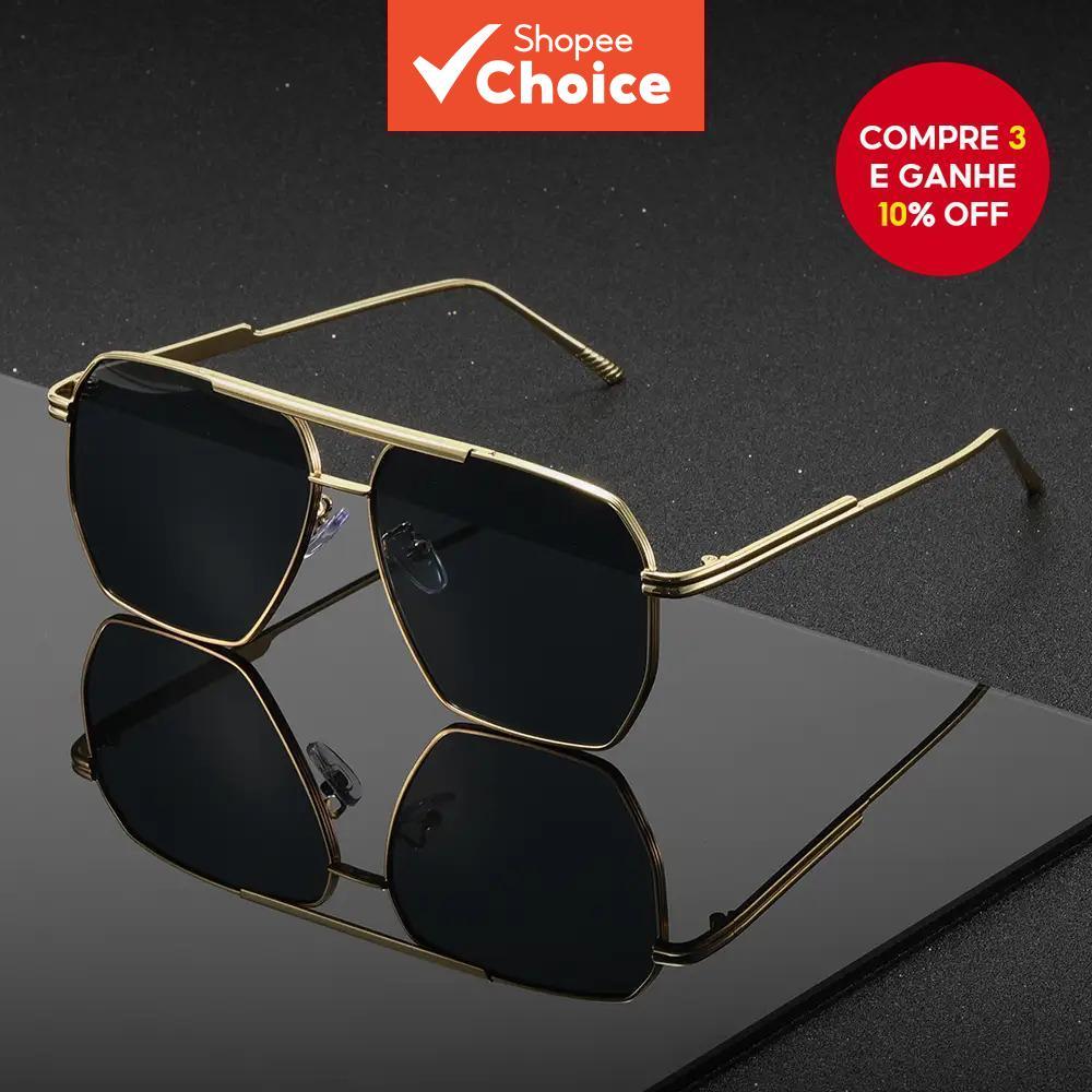 Óculos De Sol Elegantes Com Feixe Duplo Unissex , Múltiplas Opções De Cores , Ocasiões Formais Casuais , Versáteis