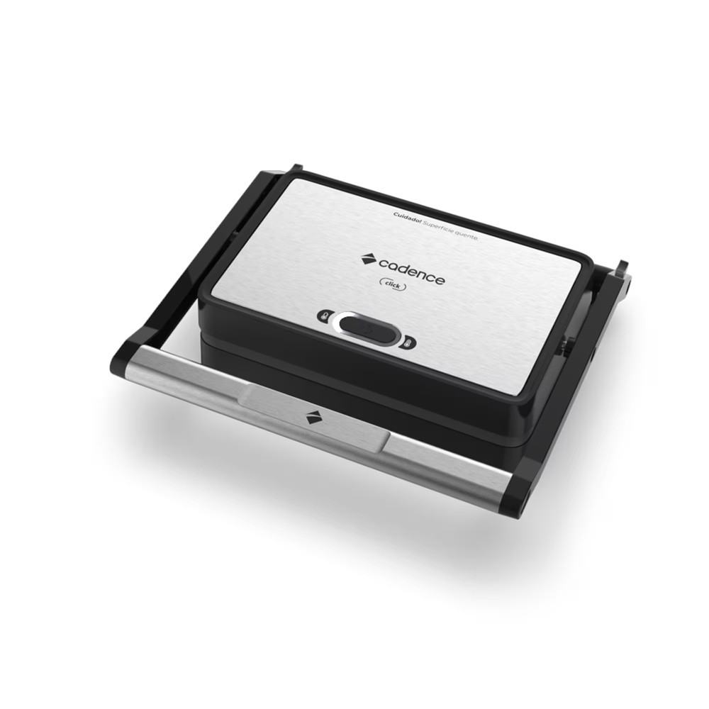 Grill Eltrico Cadence GRL200 Click 1200W Chapas Antiaderentes Ao Inox