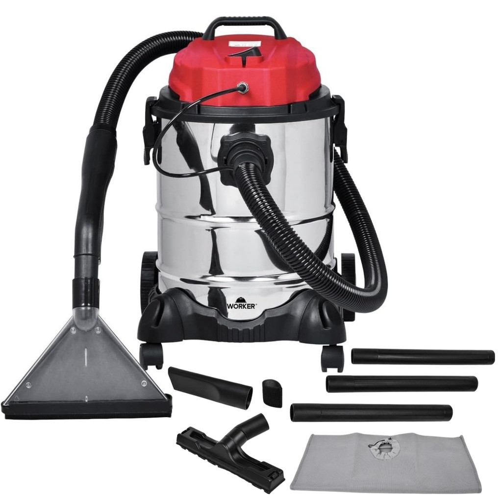 Extratora Para Limpeza 25L 1400W Tanque de Inox Worker em Oferta na Shopee