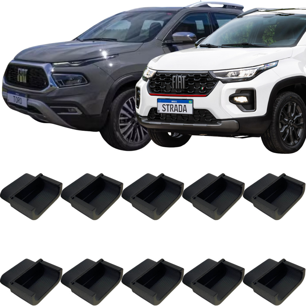 10 Un Ponteira Barra Capota Maritima Cabine Fiat Strada Toro