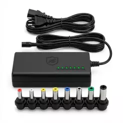 Carregador Universal para Notebook 90W Bivolt Automático com 8 Conectores - Hybrid - Gshield