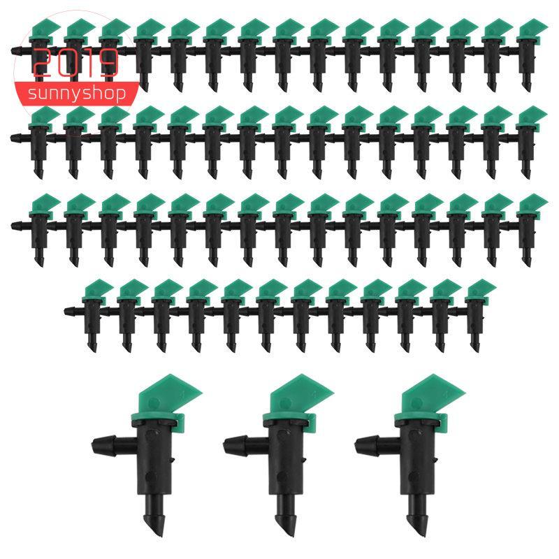 [Bestseller S] 60 Peças 4GPH Removível Gotejamento Sprinkler Irrigação Emissor De Bandeira De Jardim Gotejador De , Para