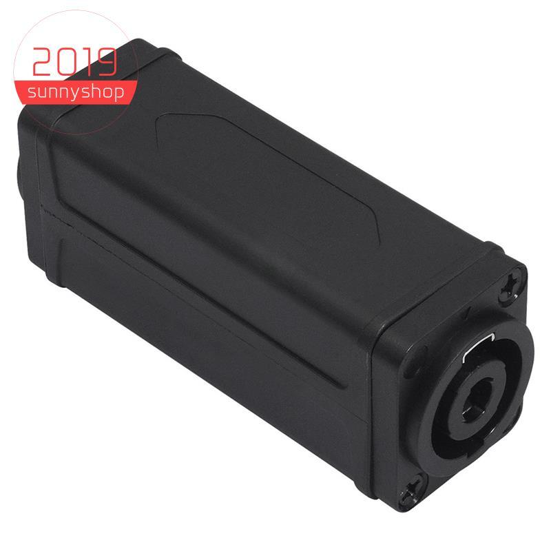 [Bestseller S] 4PIN NL4FC Speakon Acoplador Adaptador Extensor Áudio Alto-Falante Montagem Em Painel Conector Reto