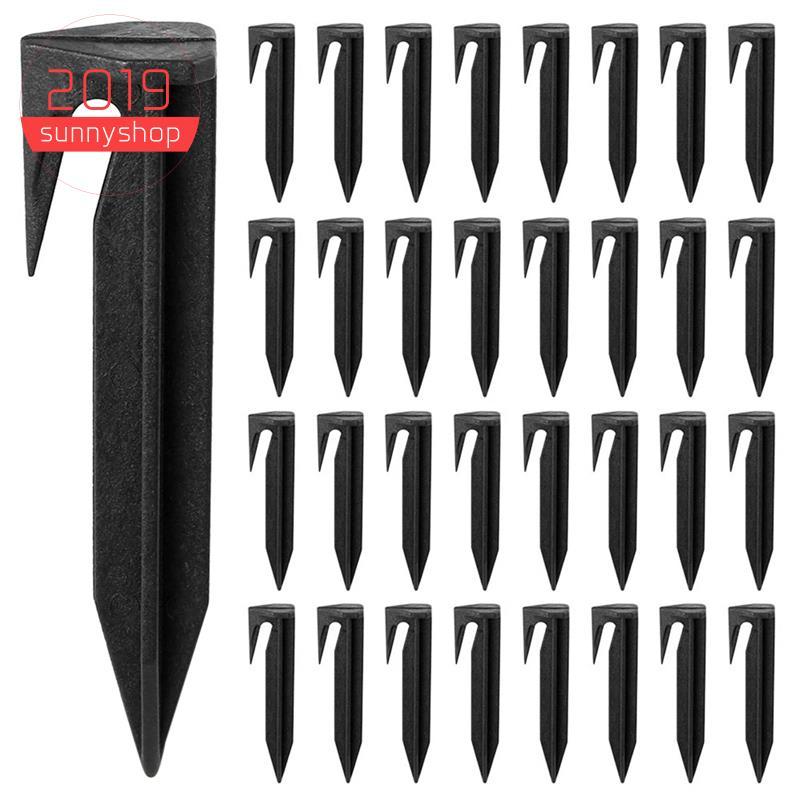 [Bestseller S] Peg Para Cortador De Grama De Jardim Estacas De Solo Ecológicas Que Colocam Cabos De Limite 200 Unidades