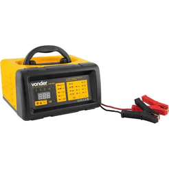 Carregador de Bateria 12v Inteligente com Indicador de Código de Falha CIB300 220V Vonder