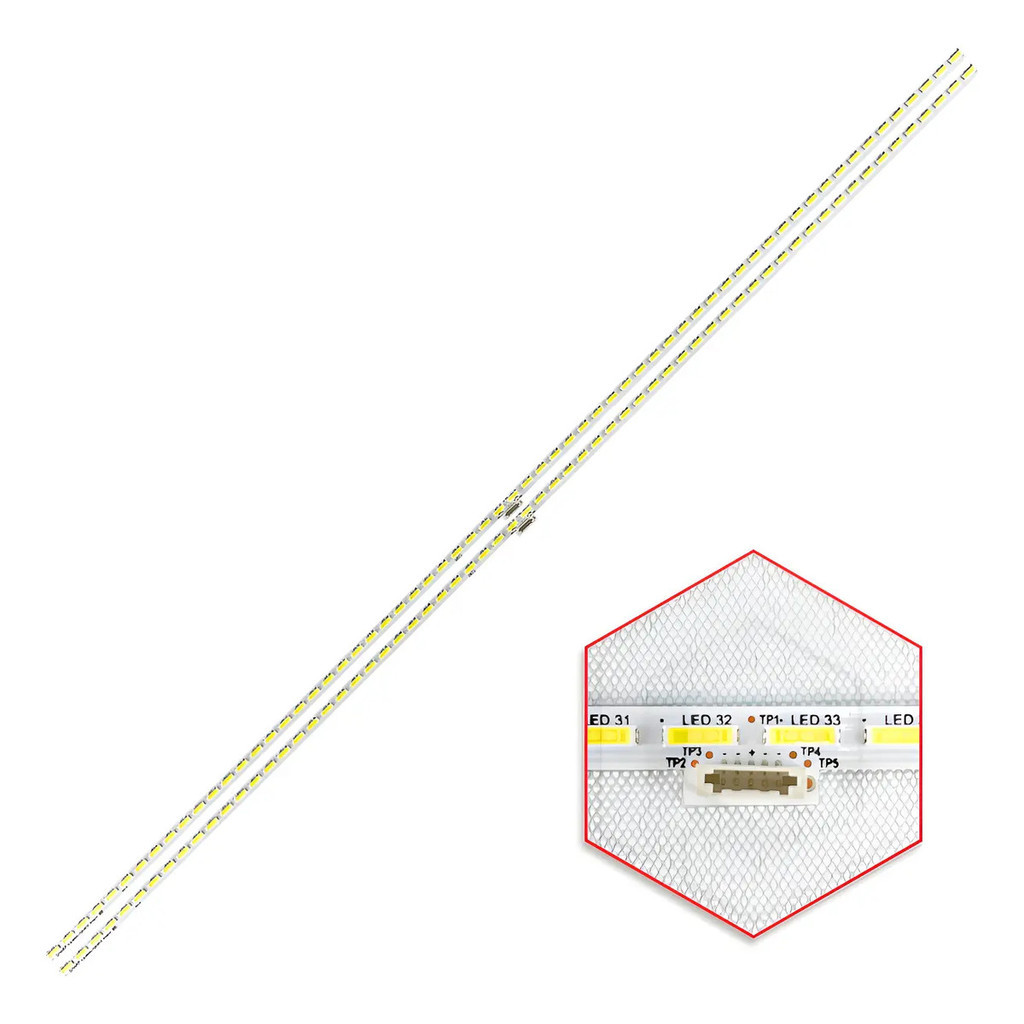 Kit 2 Barras Led Para Tv Kd-55x850 55x8505c Xbr-55x855c