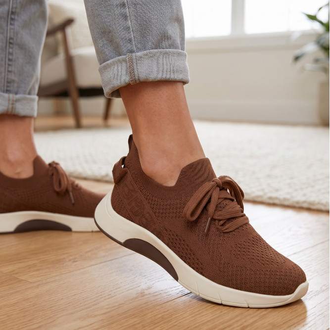 Tênis Feminino Modare Ultraconforto Slip On Knit Calce Fácil Original · foto 2