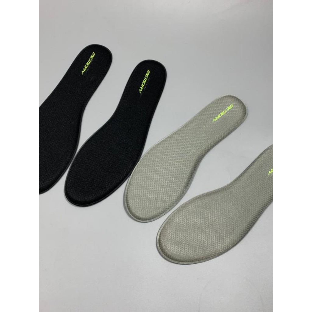 Original Plus Size memória alta elástica esportes lazer tênis palmilha absorvente de suor desodorante choque-absorção
