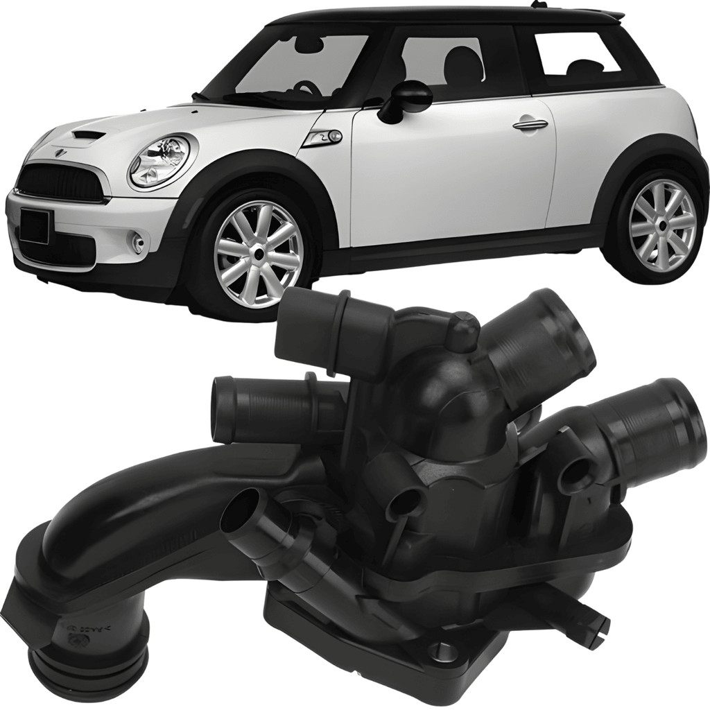 Carcaca com Valvula Termostatica Mini Cooper S 1.6 16V Turbo N14 de 2006-10