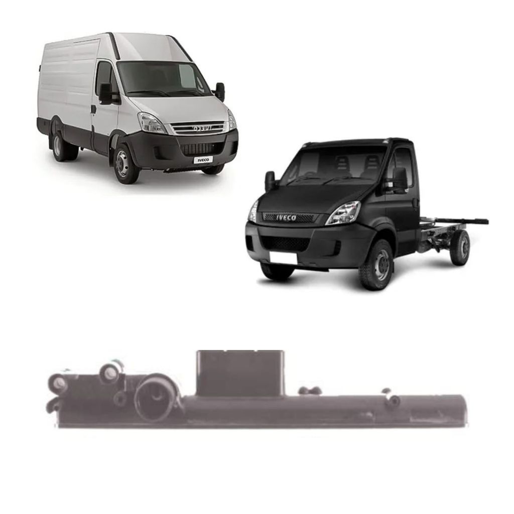 Caixa do Radiador Iveco Daily 35s 14 Sup C/ Bico 2008 á 2012