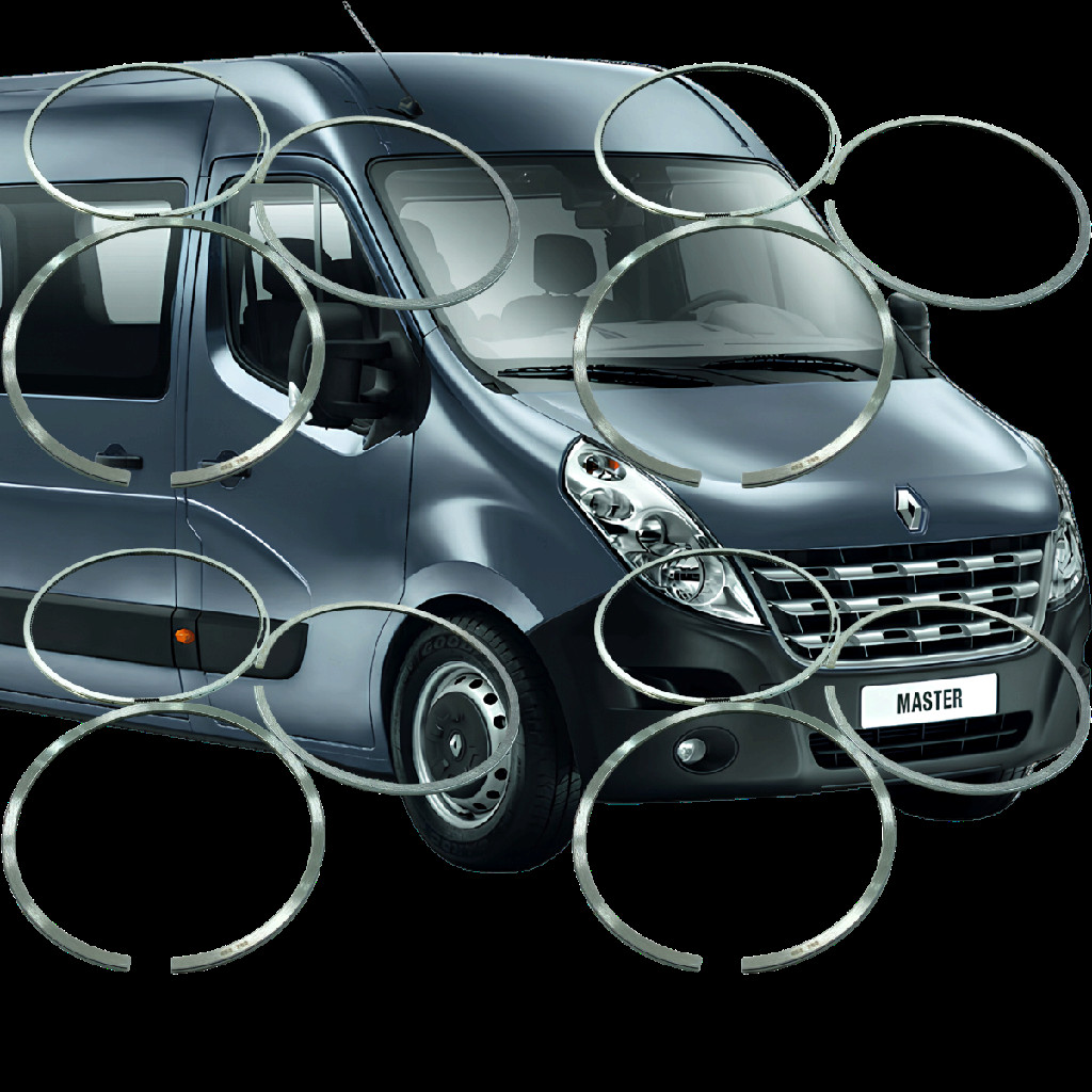 Kit Anel Pistão Master 2.3 2014 a 2024 120335489R