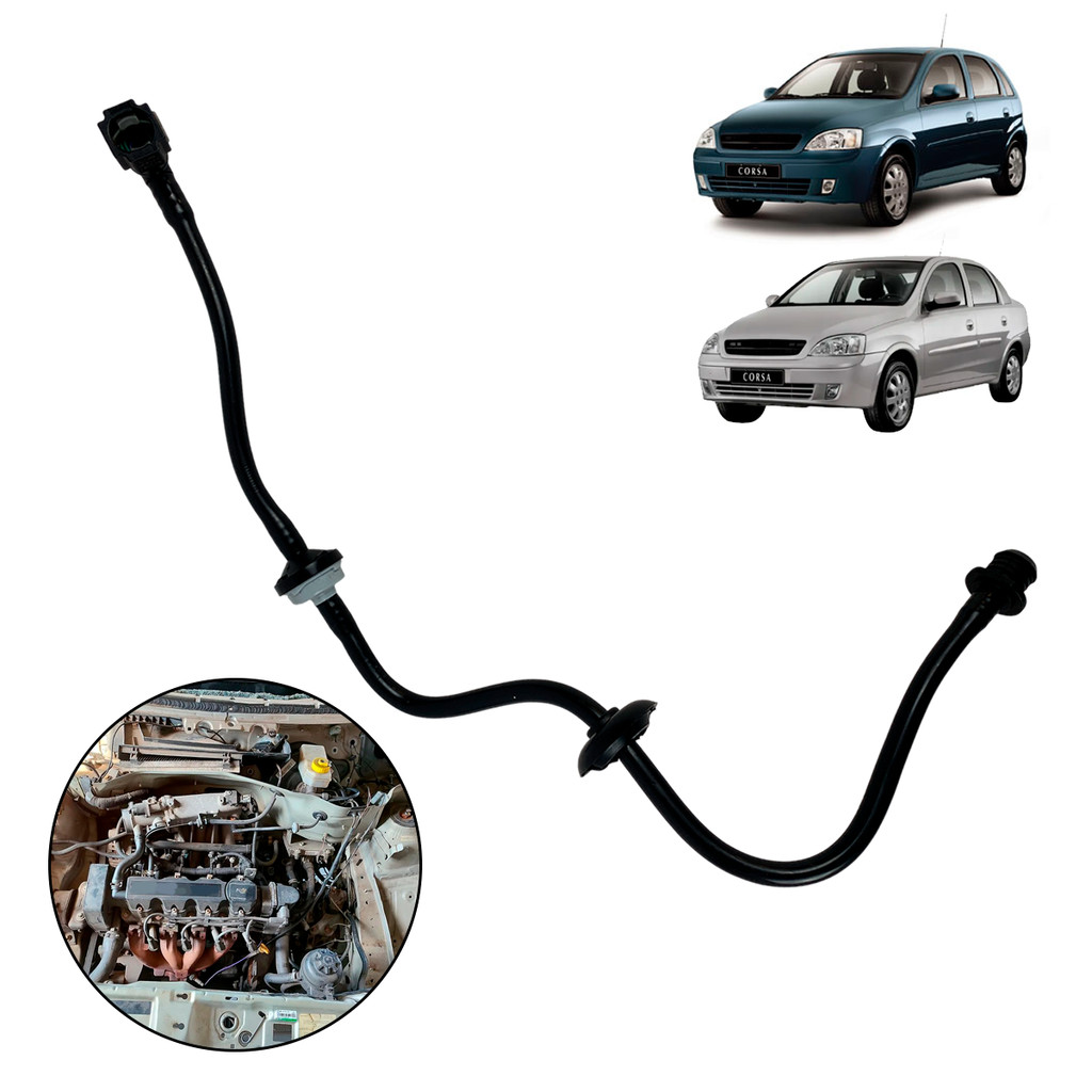 Tubo Hidrovacuo do Freio Corsa Hatch Sedan 2002 2003 2004 2005 2006 2007 2008 2009 2010 2011 2012
