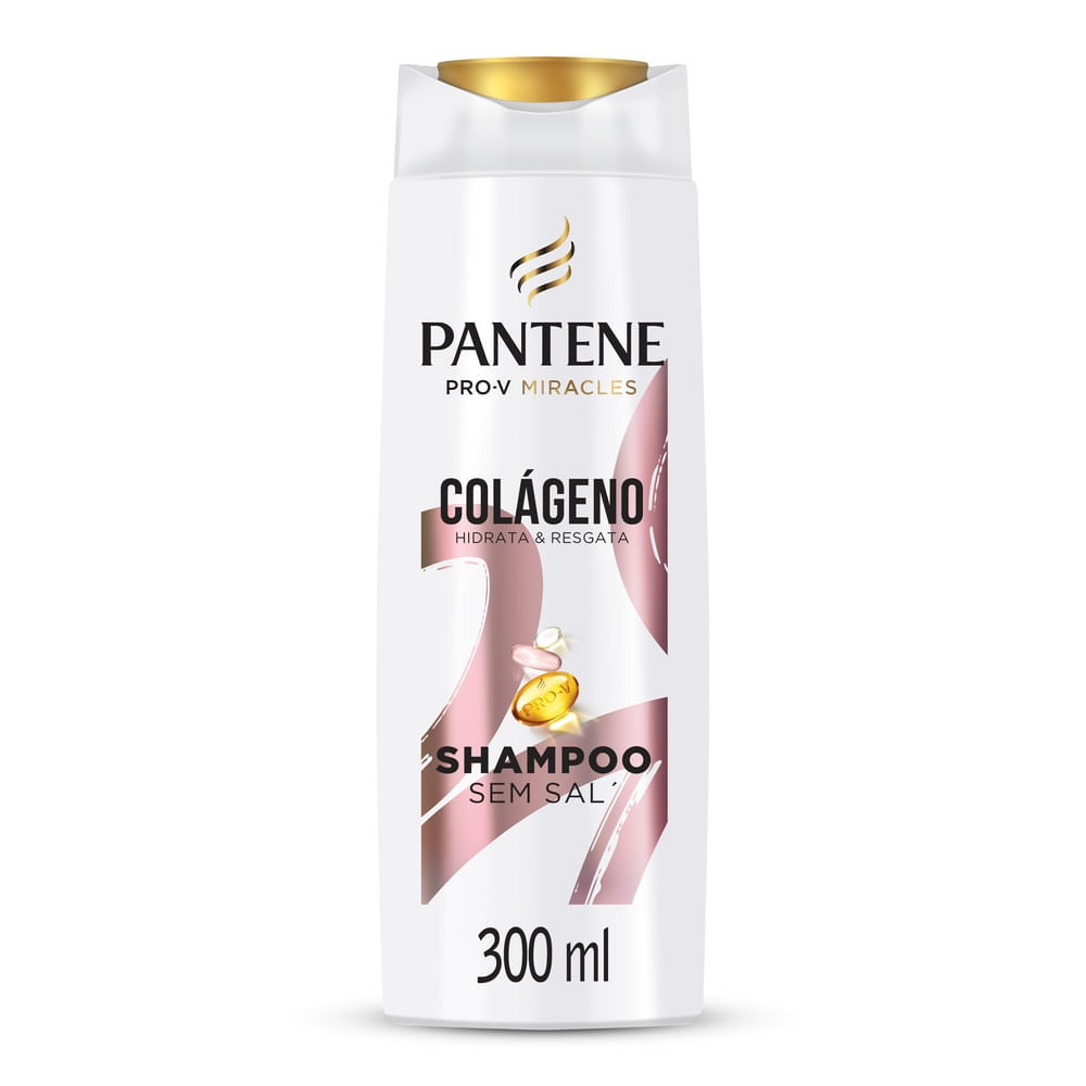Shampoo Pantene Colágeno Hidrata e Resgata 300ml