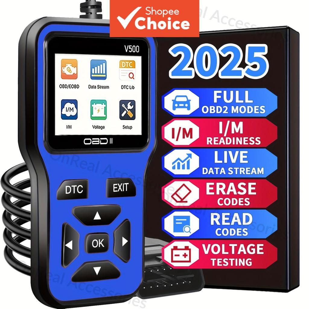Scanner de Diagnóstico de Carro OBD2, Leitor de Código de Diagnóstico, Scanner de Código de Falha do Motor, Testador de