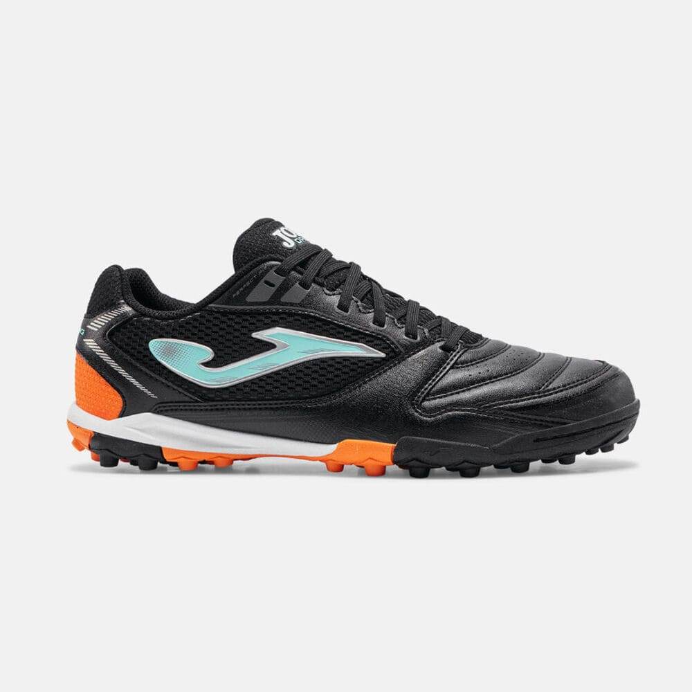 Chuteira Joma Society Dribling Preto/Laranja