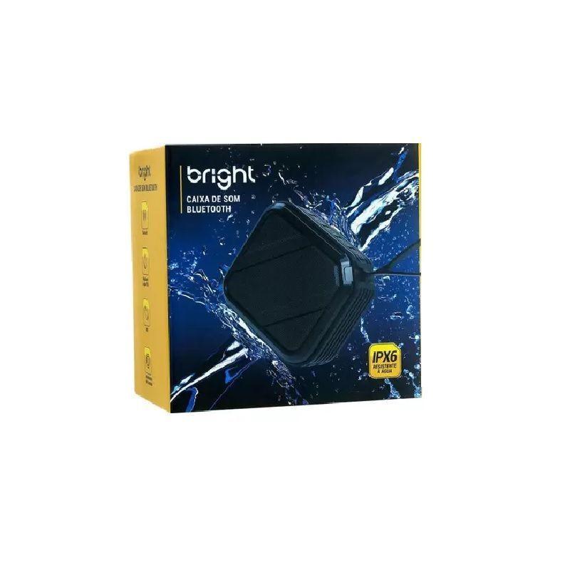 Caixa De Som Bright Bluetooth 5.0 5Wts Usb Micro Sd P2 C02
