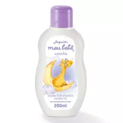 Loção Hidratante Corporal Meu Bebê Soninho Suave e Leve 200ml - Jequiti