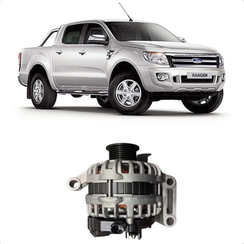 Alternador Ranger 2.5 16v 2012 Em Diante Flex — imagem 2 de 2