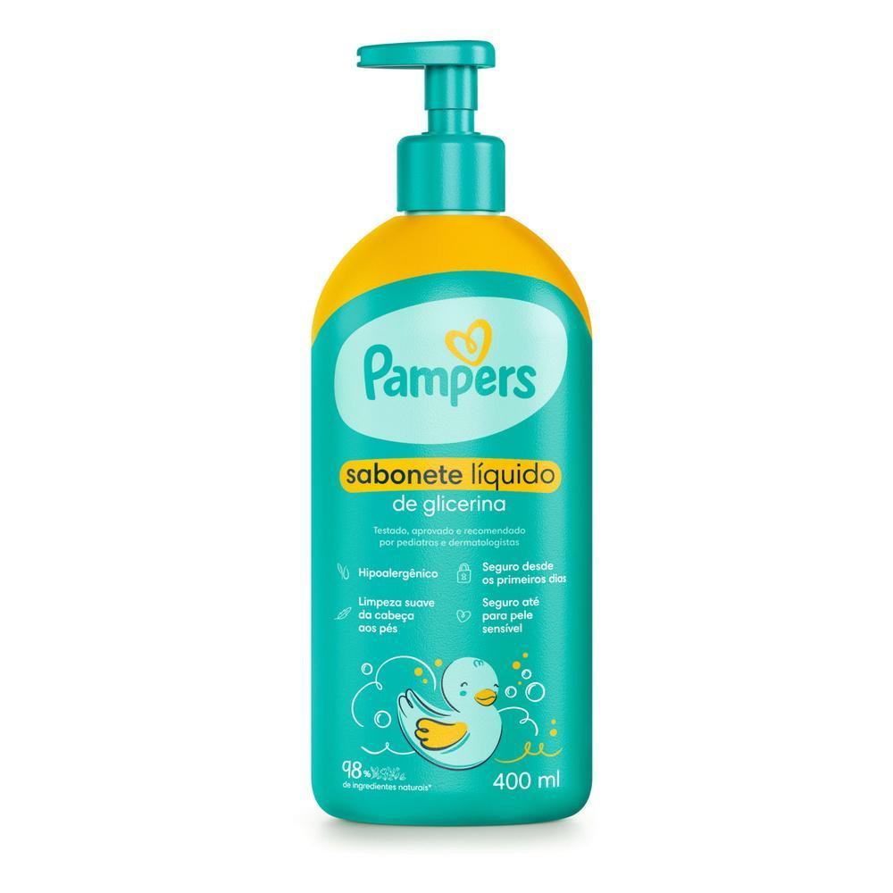 Pampers Sabonete Líquido de Glicerina 400ml