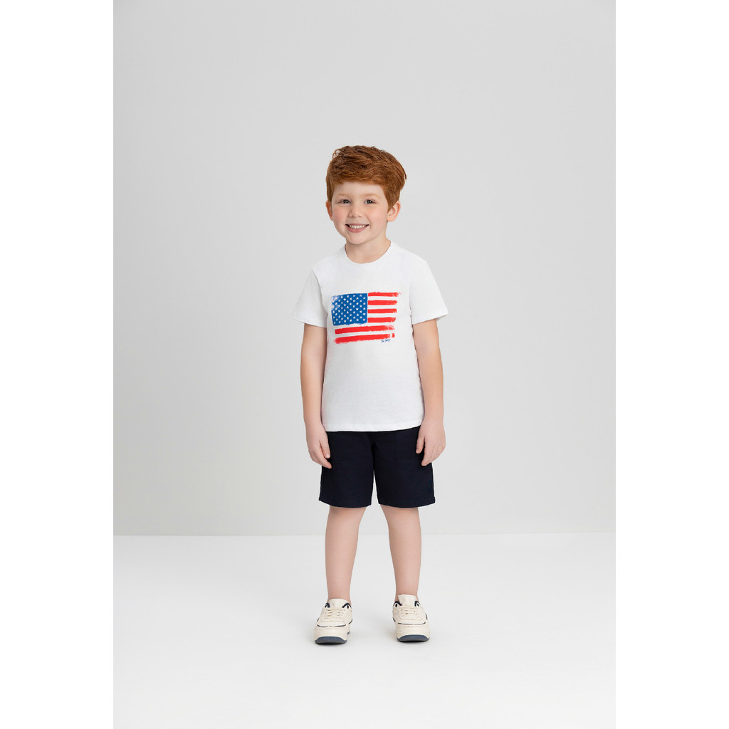 Camiseta Infantil Unissex Bandeira de Seleções Up Baby