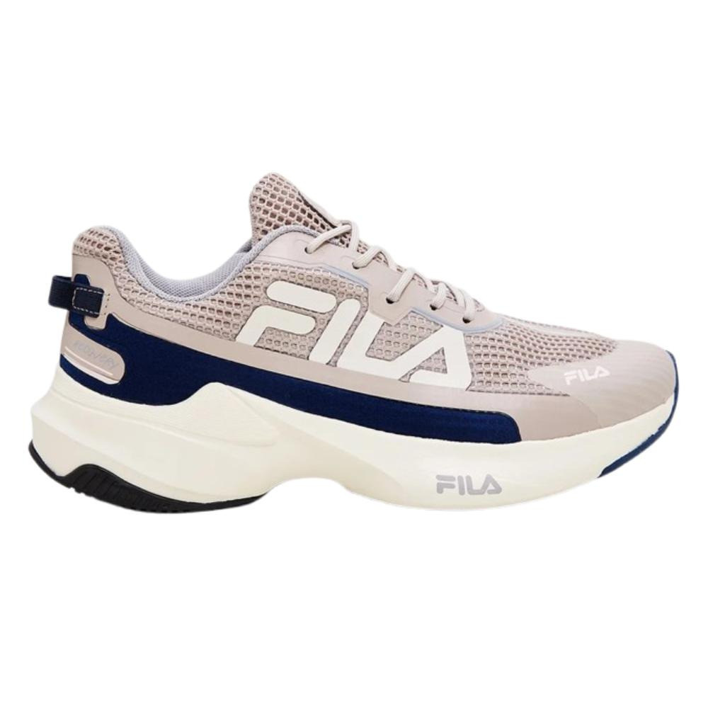 Tênis Fila Recovery Masculino - Castanho/Bege/Marinho