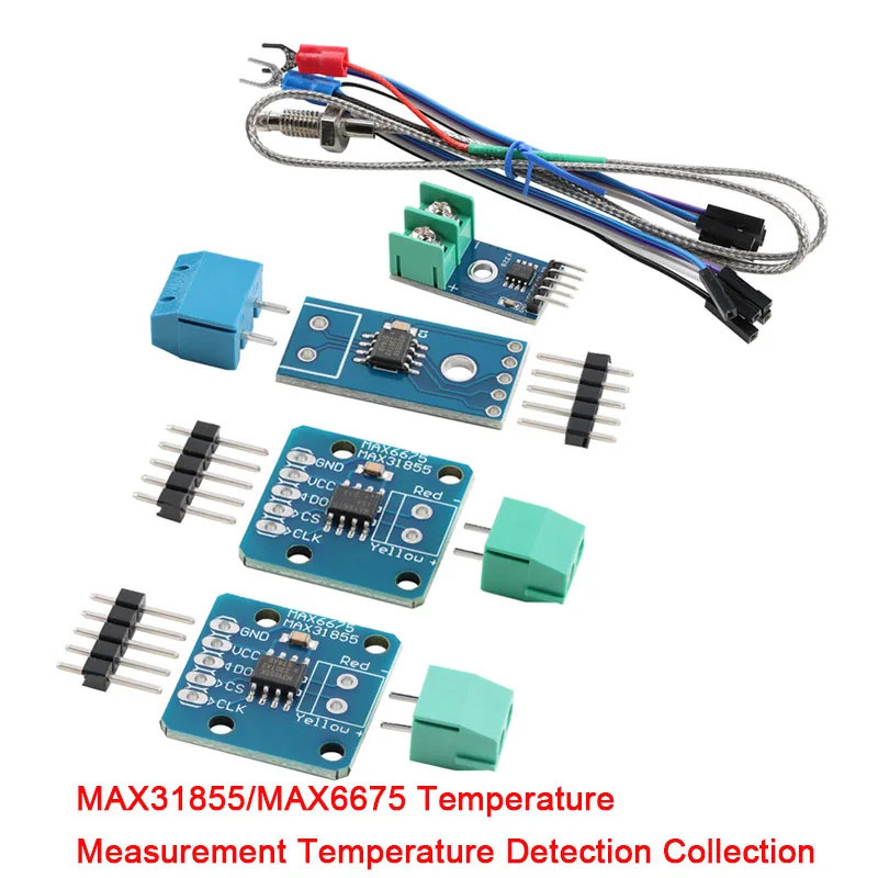 MAX6675 MAX31855 K-Tipo Termopar Sensor De Temperatura Módulo Graus Medição Detecção Aquisição Para Arduino
