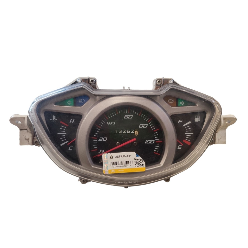 Painel De Instrumentos Velocimetro Honda Lead 2008 Preto