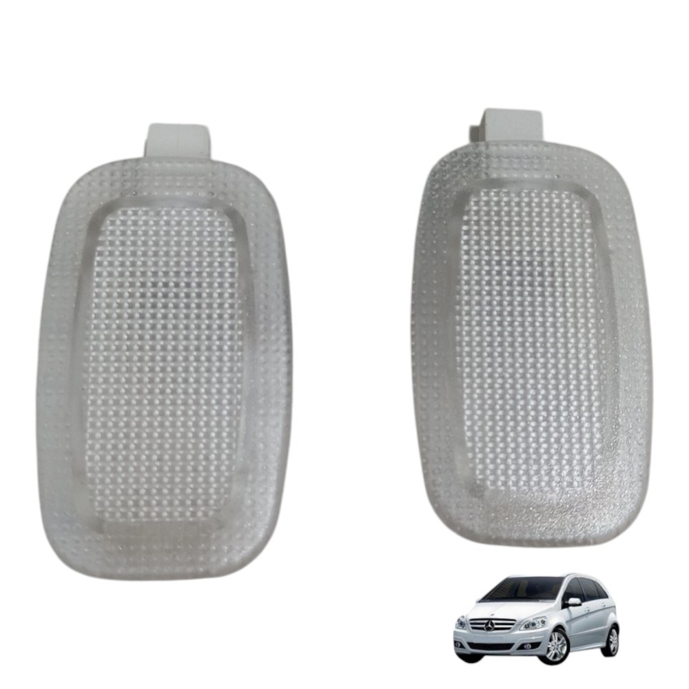 Par Lanterna Luz Cortesia Quebra Sol Mercedes Benz B180 2011
