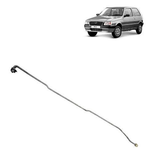 Vareta Capô Fiat Uno Mille Fire Way Economy 2004 Até 2013 Preto