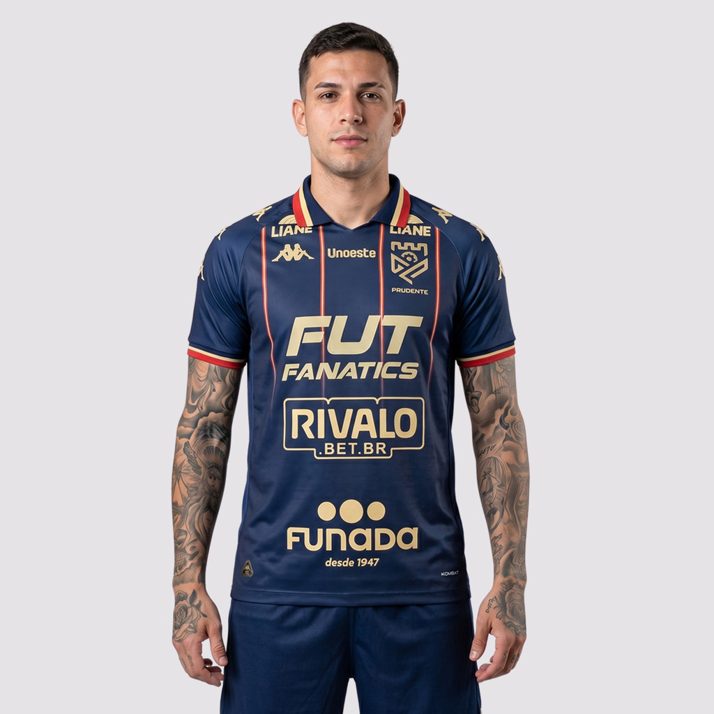 Camisa Kappa Grêmio Prudente I 2026