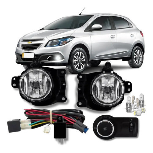 Kit Farol Milha Onix 2012 2013 2014 2015 2016 Neblina Auxili