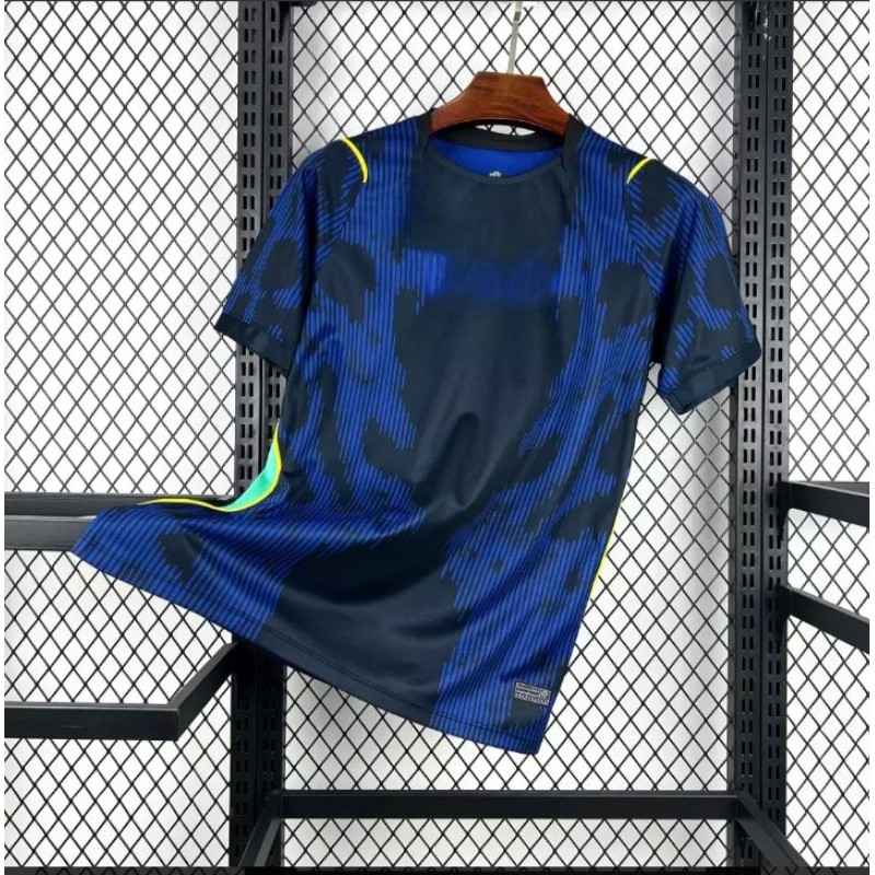 Camisa do Brasil  Seleção Brasileira Masculina Adulto Azul Torcedor Copa do Mundo 2026 Futebol Brasil