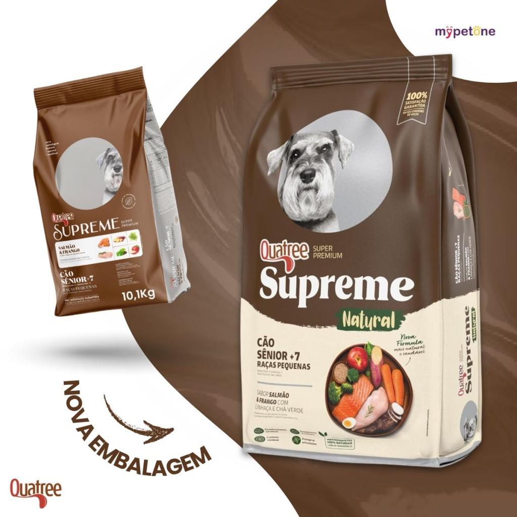 Ração Quatree Supreme Cães Sênior Raças Pequenas 2,5kg — imagem 2 de 2