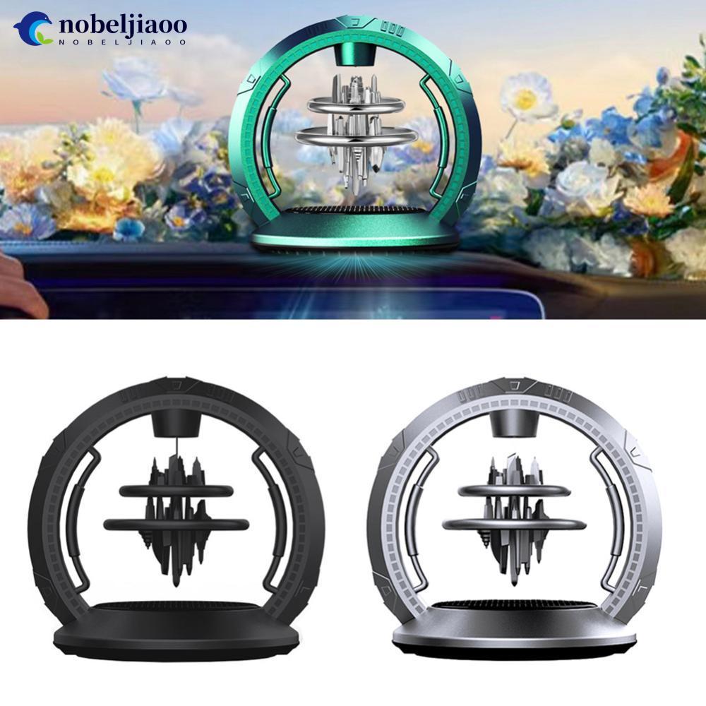 NOBELJIAOO Difusor De Ambientador Com Perfume Solar Para Carro , Ornamentos Giratórios , Decoração De Interiores , Fragr
