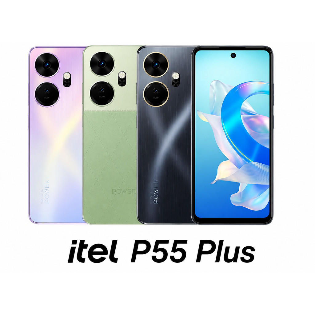 Smartphone itel P55 Plus 128GB 4GB RAM 4G Dual Chip Tela 90Hz Android Original  