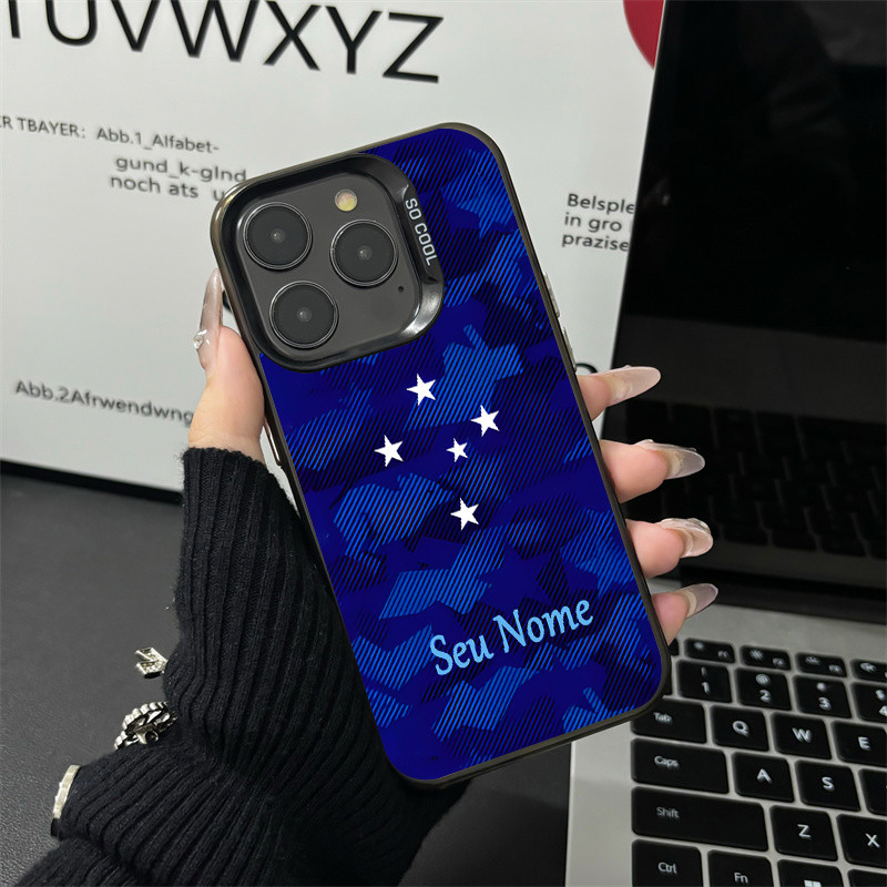 Capinha personalizada Futebol Cruzeiro para Xiaomi Redmi 12 13C note 12 10 9 8 1