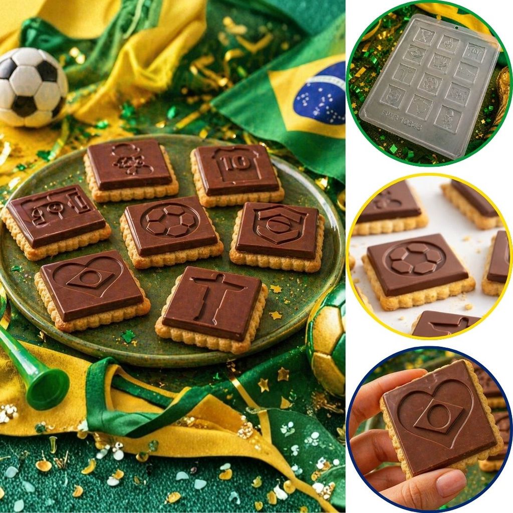 1~10 FORMA TABLETINHO QUADRADO BRASIL 10646 BWB SIMPLES (CHOCO)
