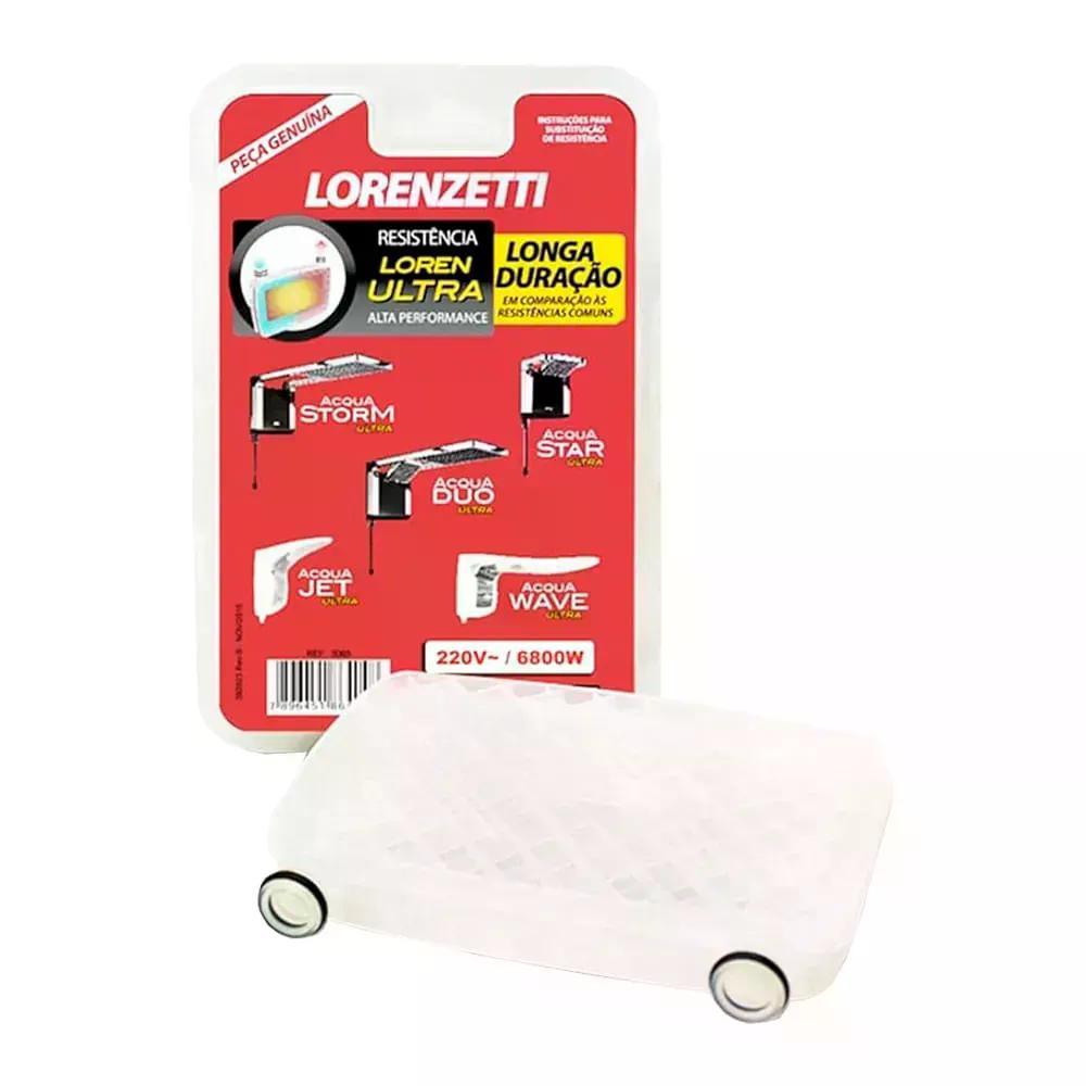 Kit 5 Resitência Acqua Star 7800w Lorenzetti - 7589120 220v