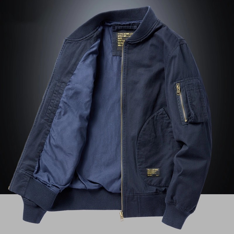 2025 novo estilo americano Retro resistente ao desgaste resistente à sujeira jaqueta de carga masculina outono inverno e