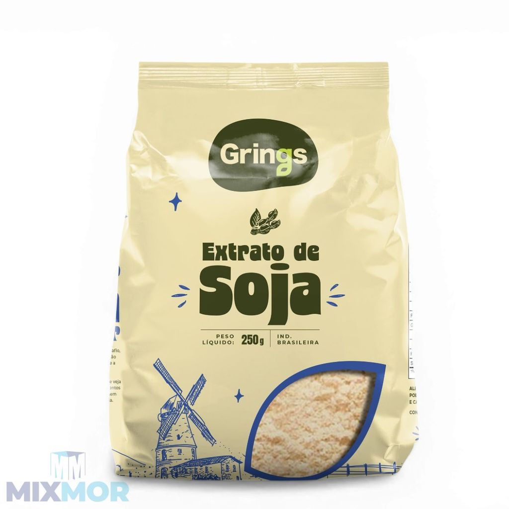 EXTRATO DE SOJA LEITE 250G GRINGS