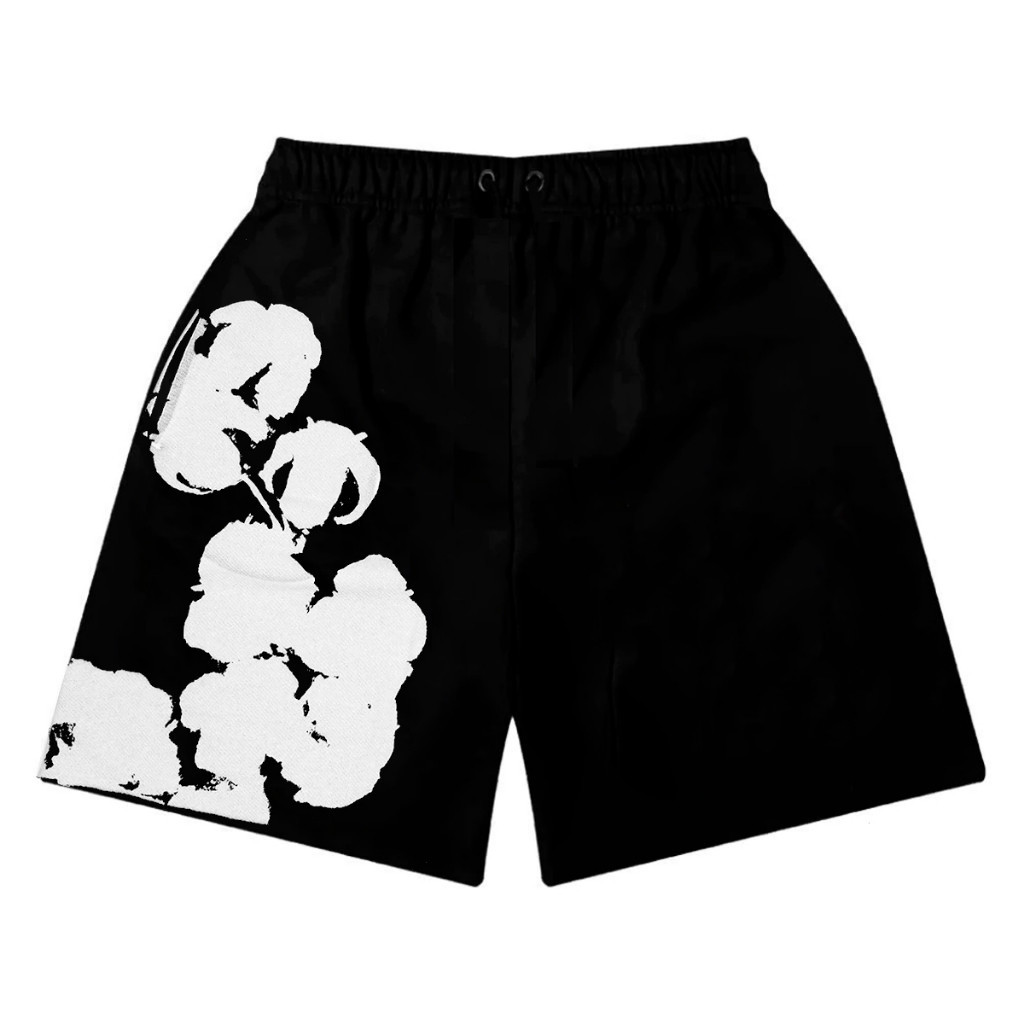 Short Bermuda de Moletom Cotton Wreath Streetwear Flash
