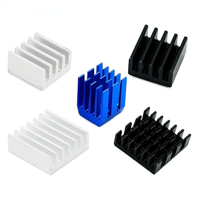 5 Pcs Impressora 3D Para Raspberry Pi Dissipador De Calor A4988 chip De Alumínio Radiador Refrigeração K