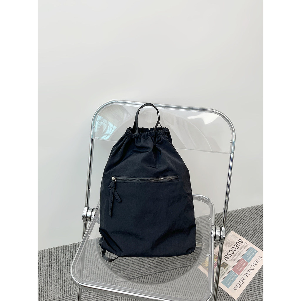 Leve cordão ao ar livre saco mochila lazer esportes caminhadas mochila de viagem de curta distância estudante saco de es